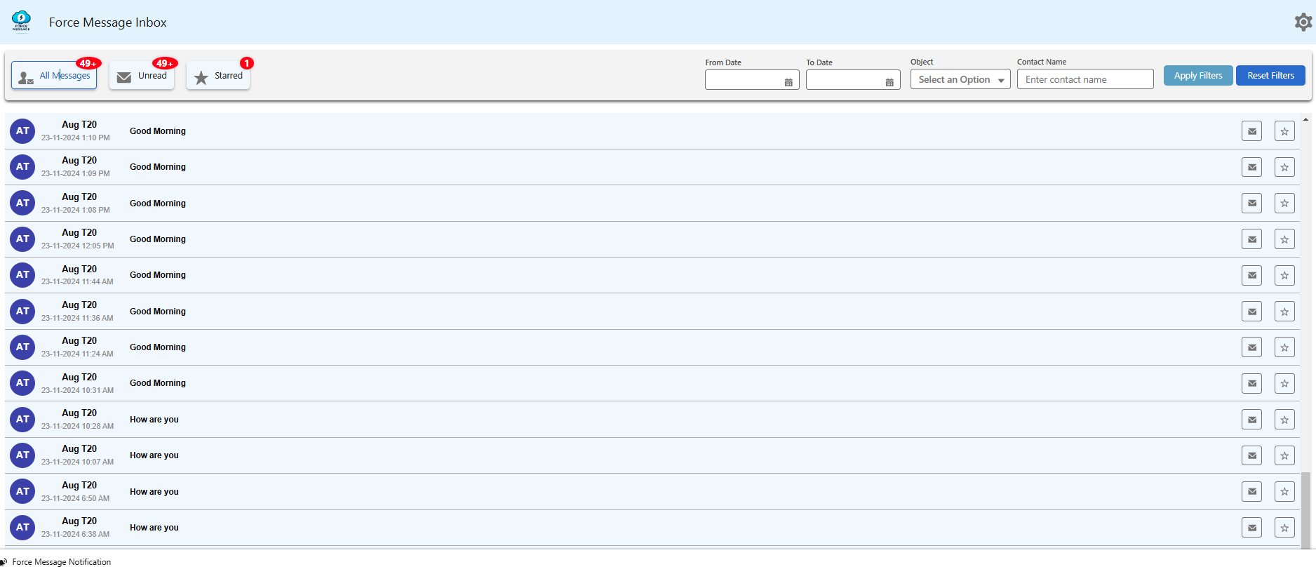 AI-Powered Salesforce Chat